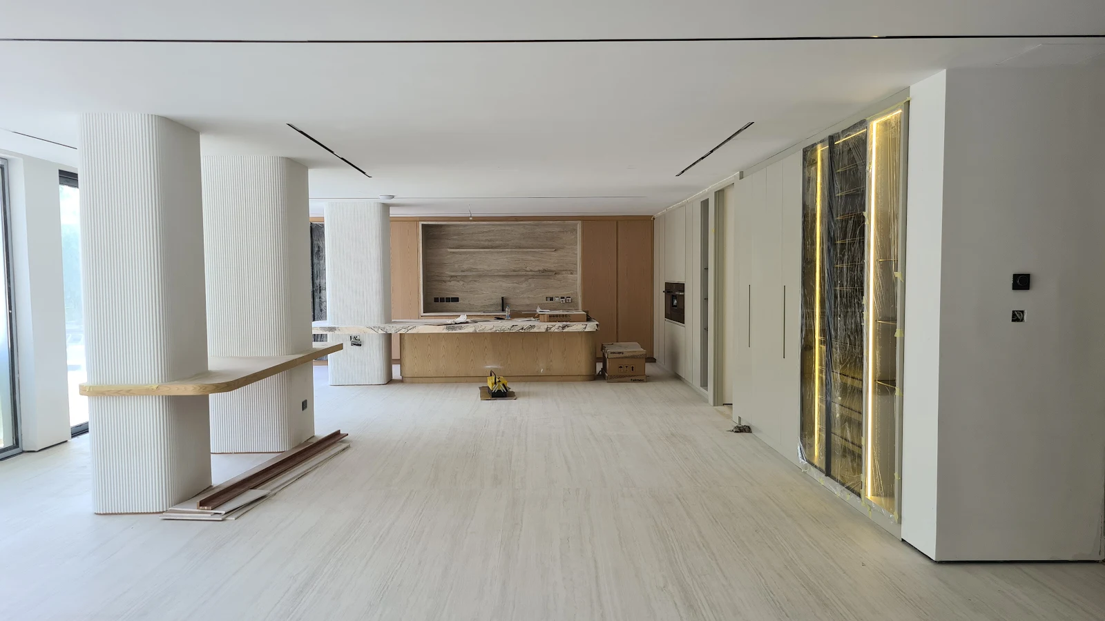 Open show kitchen