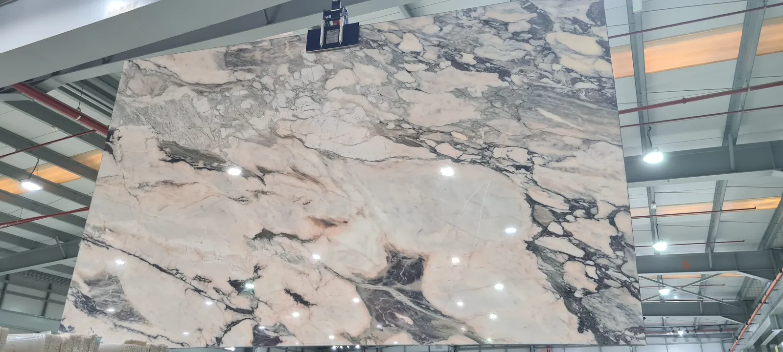 Marble kitchen island